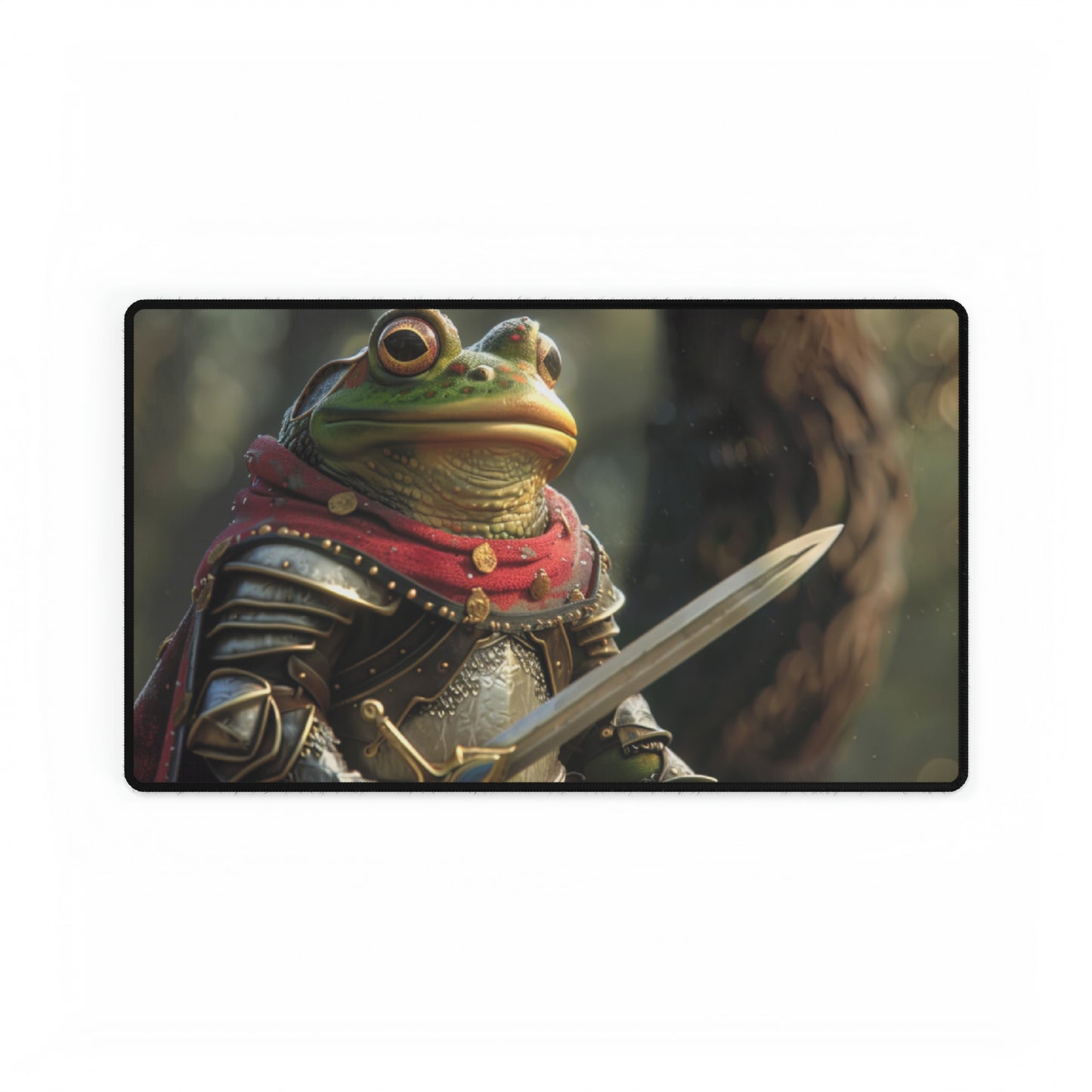 Croaking Knight Playmat Standard Size 14" x 24"