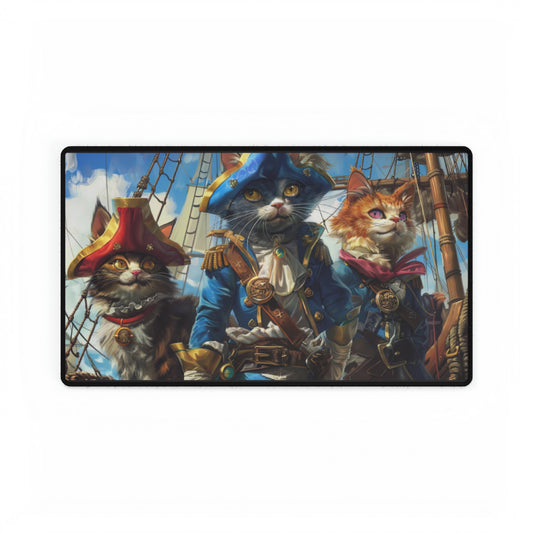 Kitty Cat Pirates Playmat Standard Size 14" x 24"