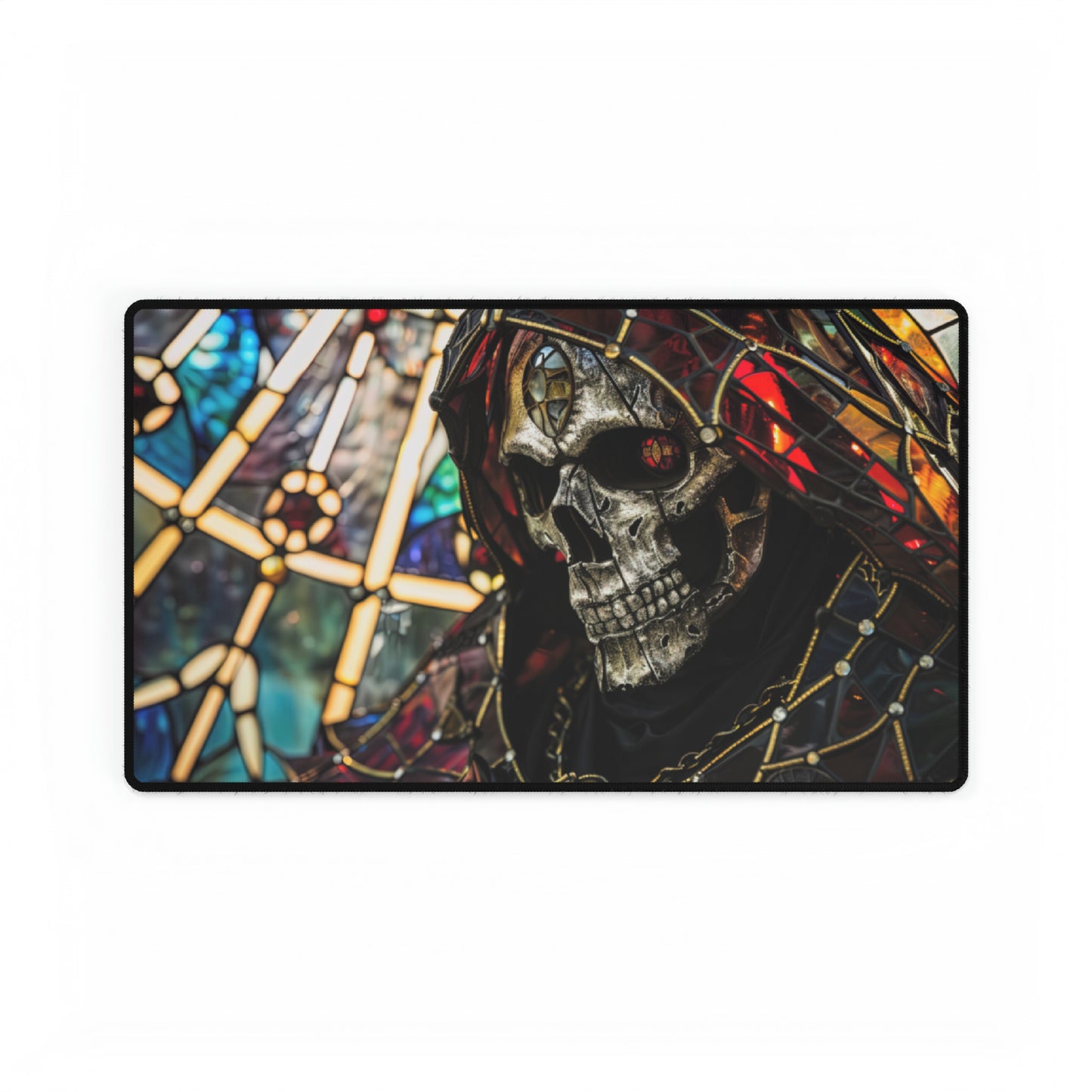 Lich Stained Glass Playmat Standard Size 14" x 24"