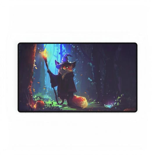 Fox Forest Wizard Playmat Standard Size 14" x 24"