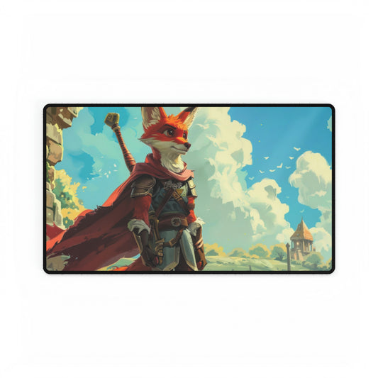 Fox Knight Playmat Standard Size 14" x 24"