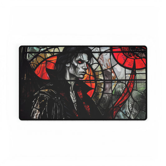 Vampire Assassin Stained Glass Playmat Standard Size 14" x 24"